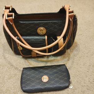 Misty collection handbag with purse